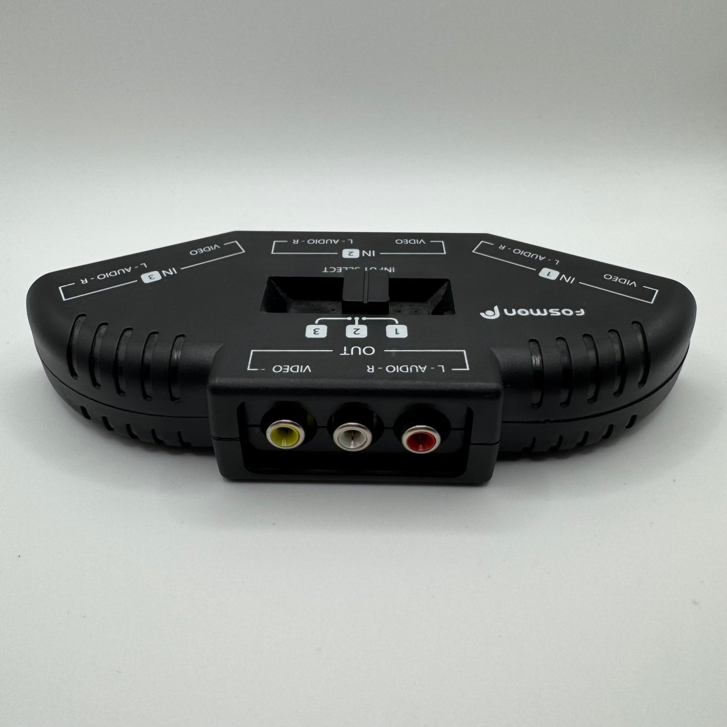 Fosmon 3-Way Composite AV Audio Video RCA Splitter