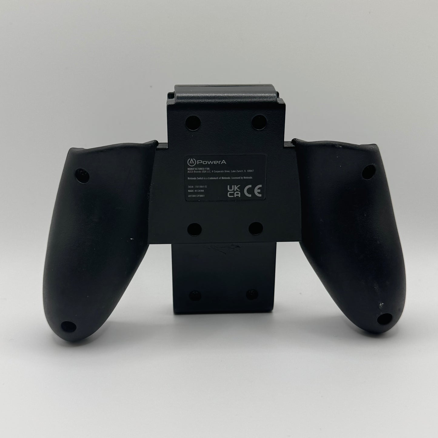 PowerA Joy-Con Comfort Grip Controller for Nintendo Switch Black 1501064-01