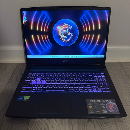 MSI Katana 15 B13VFK 15.6" i7-13620H 16GB RAM 1TB SSD NVIDIA RTX 4060 Laptop