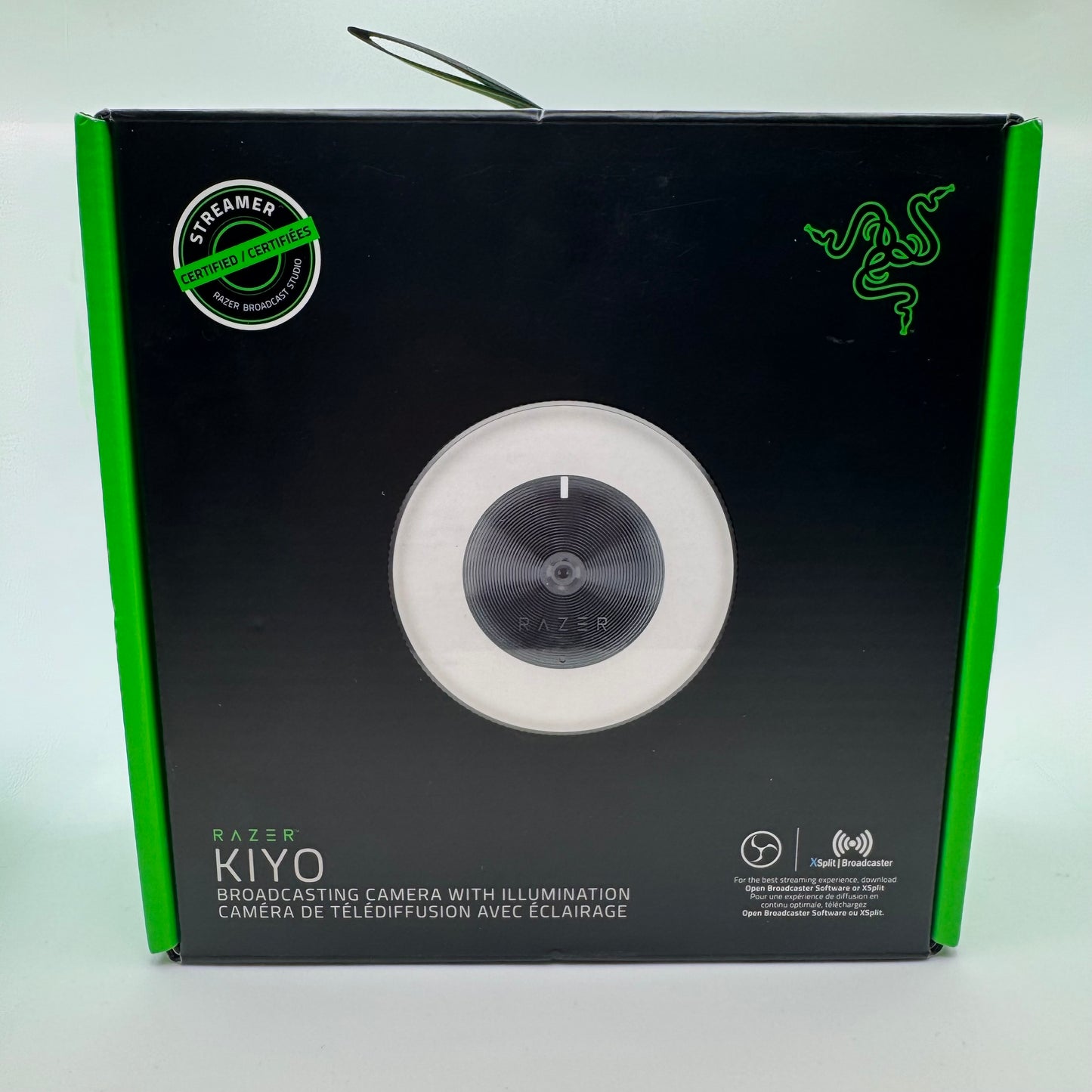 Razer Kiyo Broadcasting Camera With Illumination RZ19-0232