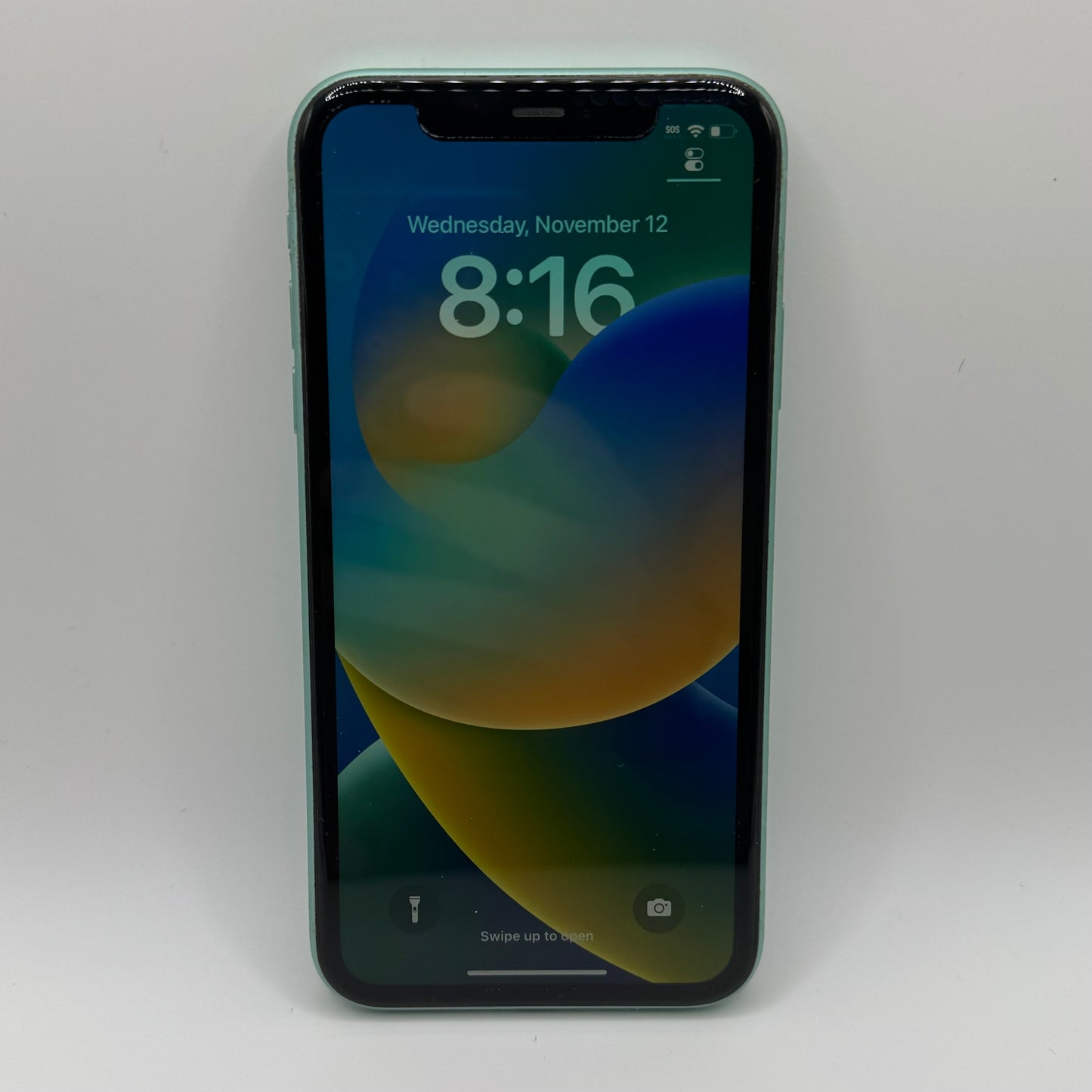 Unlocked Apple iPhone 11 128GB Green MWL02LL/A Service Battery