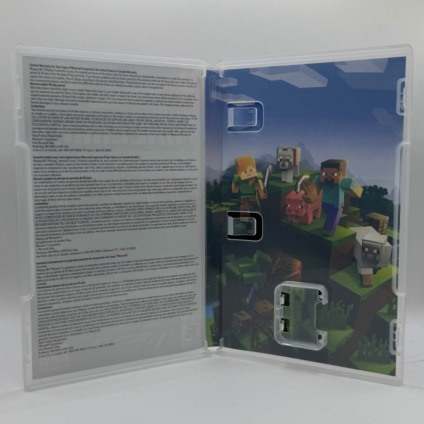 Minecraft (Nintendo Switch, 2018) Case Only