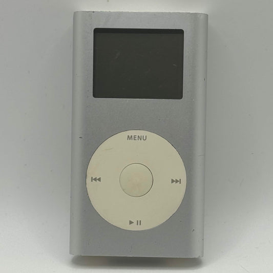 Broken Apple iPod Mini 2nd Gen Silver 4GB A1051 (For Parts/Repair)