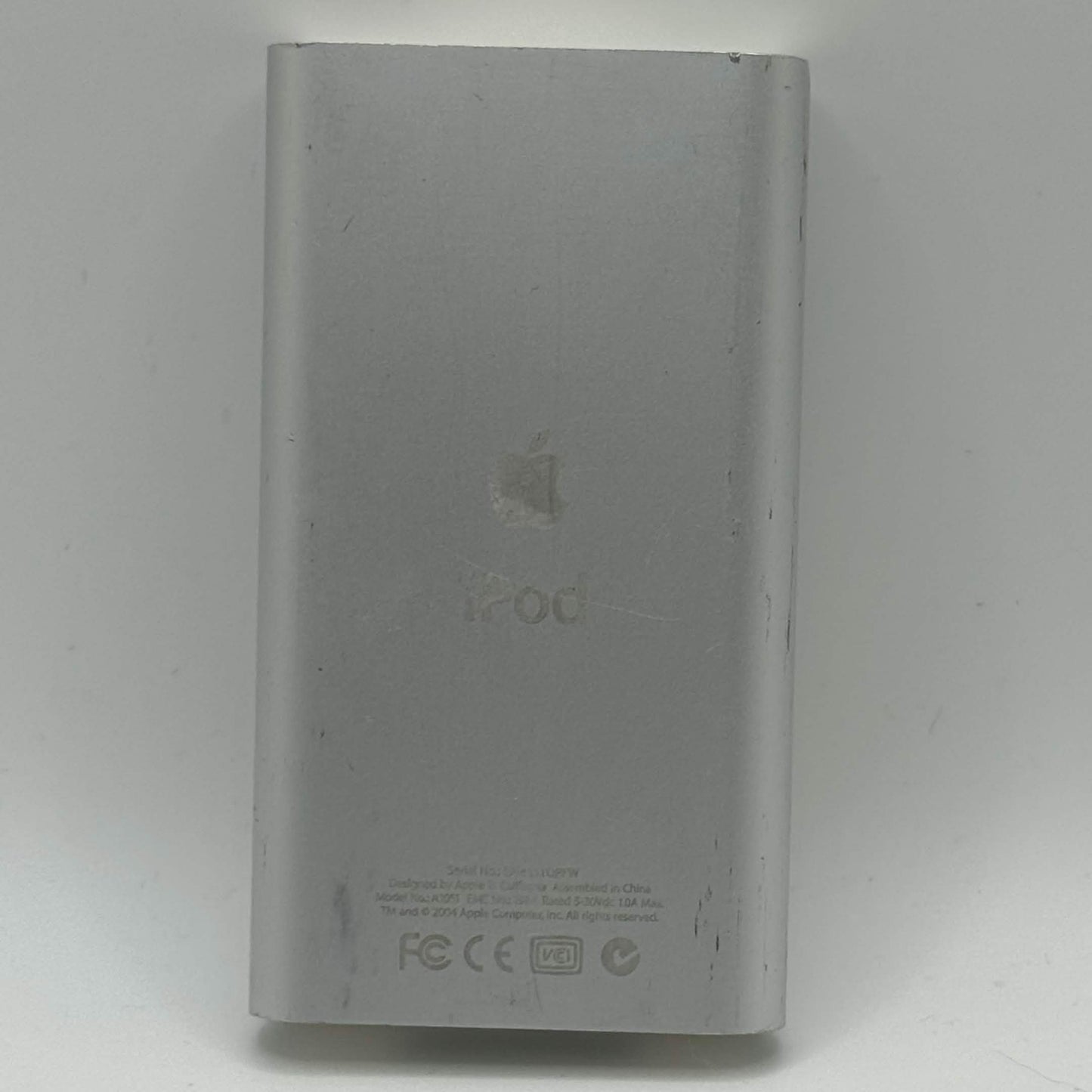 Broken Apple iPod Mini 2nd Gen Silver 4GB A1051 (For Parts/Repair)