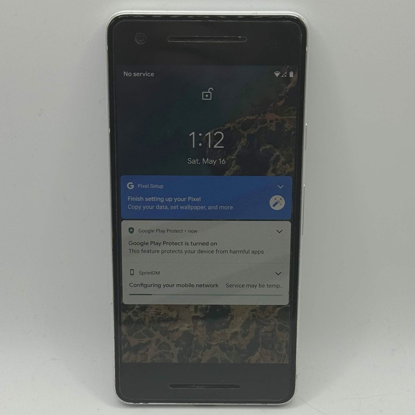 Unlocked Google Pixel 2 128GB White G011A (READ)
