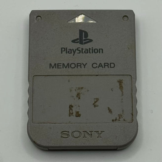 Sony PlayStation 1 PS1 Memory Card SCPH-1020 OEM