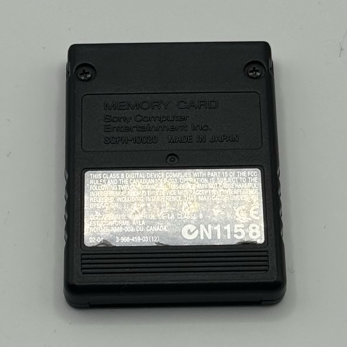 Sony PlayStation 2 PS2 8MB Memory Card SCPH-10020 OEM