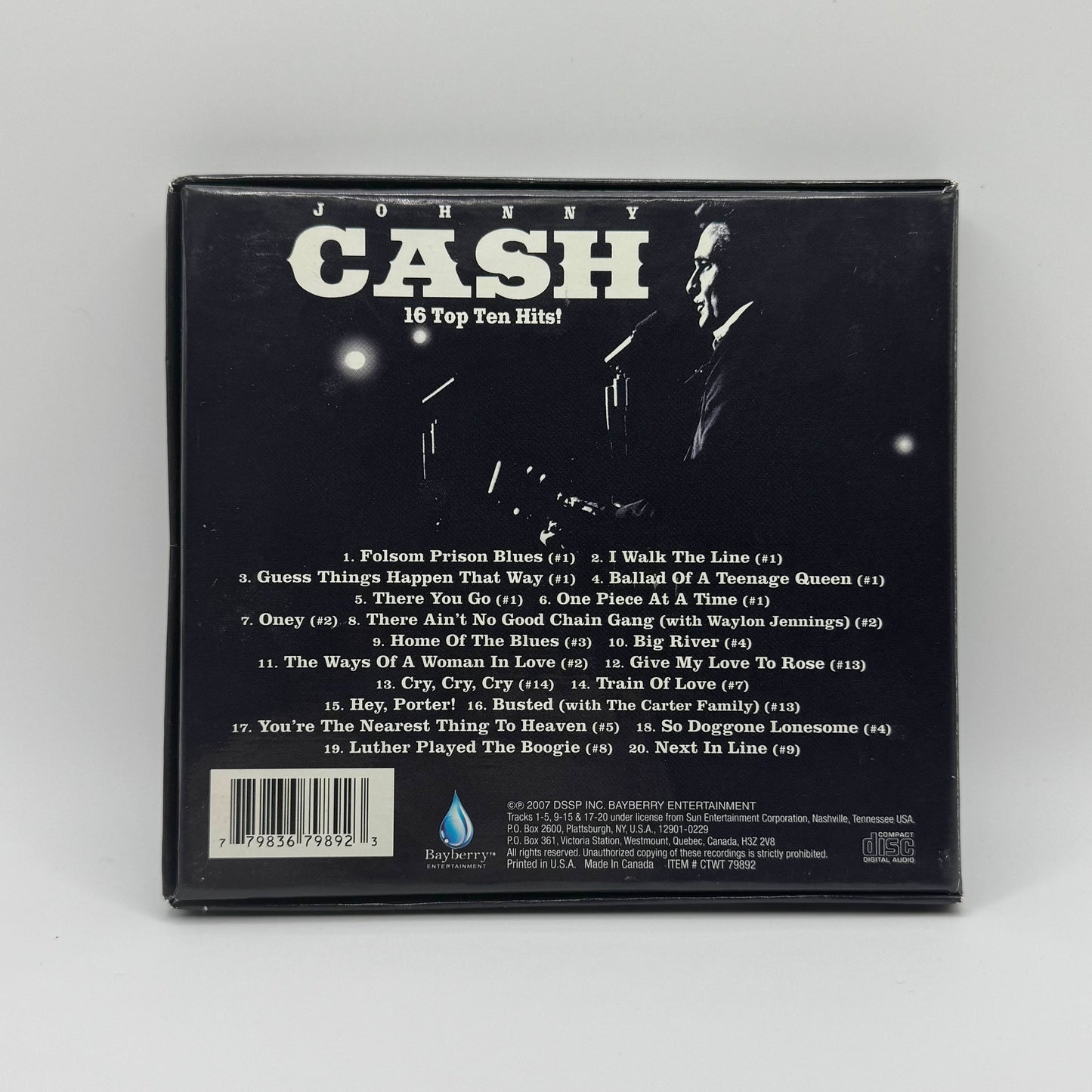 Johnny Cash 20 Essential Classics CD