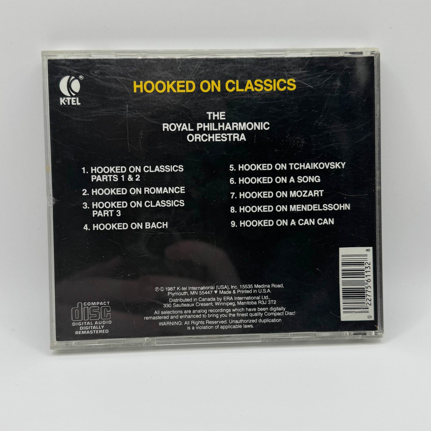 Hooked On Classics Louis Clark Conducting The Royal Philharmonic Orchestra CD