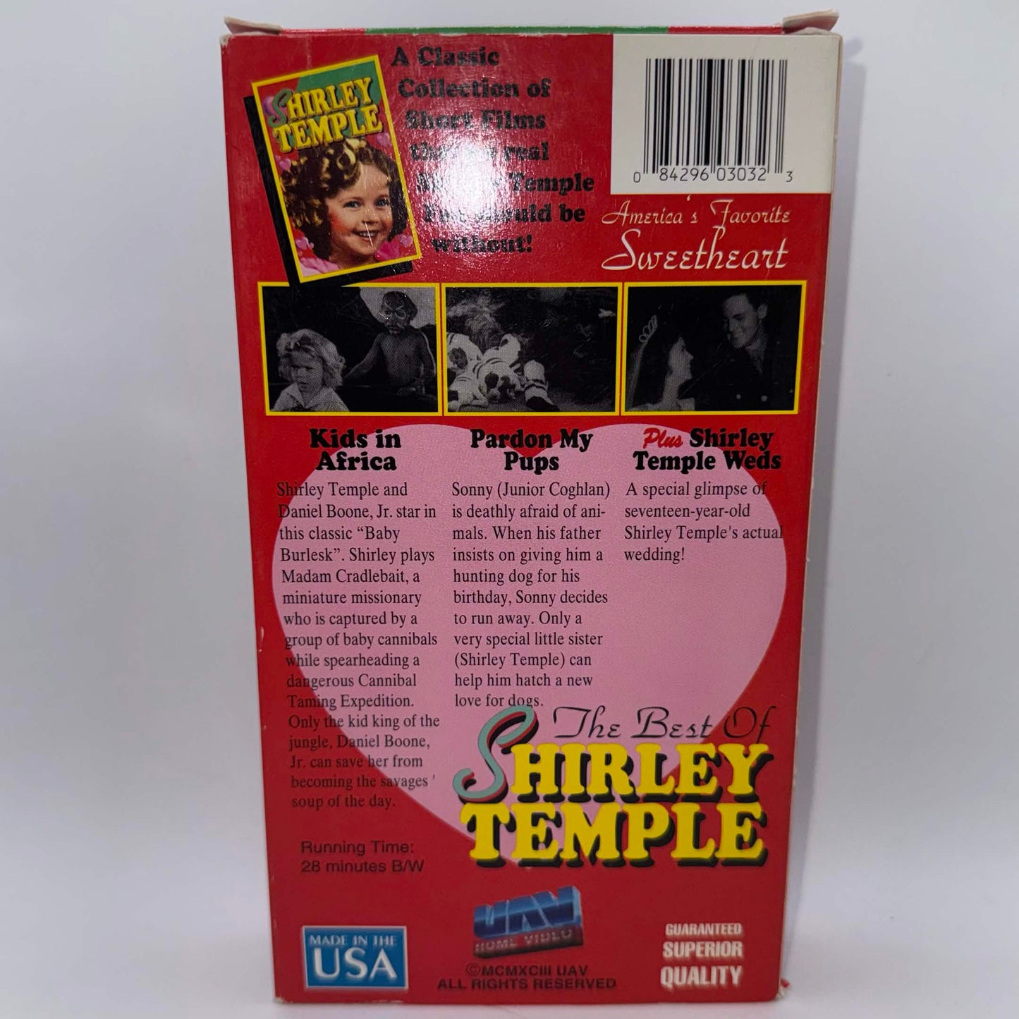 The Best of Shirley Temple VHS